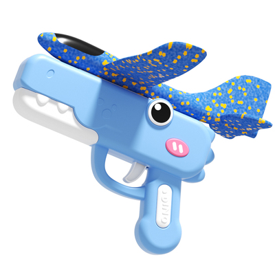爆款恐龙弹射飞机枪玩具