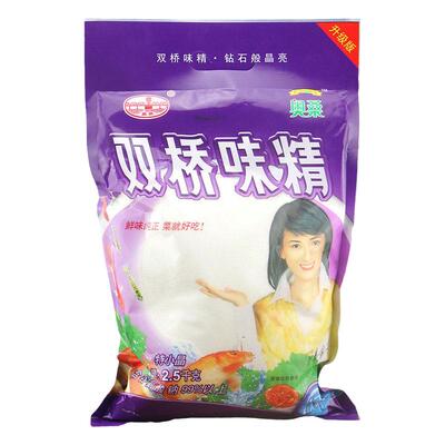 双桥味精2.5kg大袋装小晶细炒菜