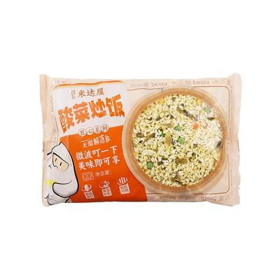 百斯特米达屋田园时蔬蛋炒饭袋装微波炉速食方便米饭半成品商用