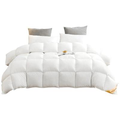 鸿润静音95白鹅绒被抗菌春秋冬被