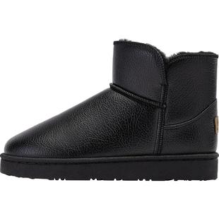 回力雪地靴男款秋冬季加绒保暖加厚鞋子男生东北冬天厚底棉鞋男款