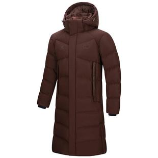 KELME卡尔美中国系列长款羽绒服男女2025冬季户外运动保暖大衣