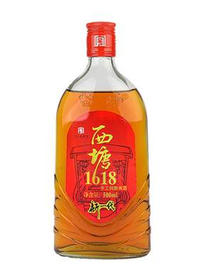 西塘黄酒500Ml*6瓶1618手工纯酿传统工艺半干型加饭酒花雕酒整箱