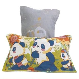 按扣枕套多层纱布纯棉枕套全棉枕头套乳胶枕枕套学生成人一对