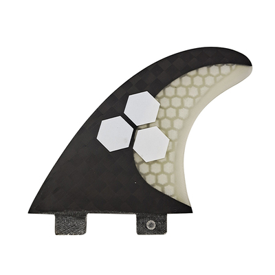 UPSURF冲浪板六角logo半碳尾舵