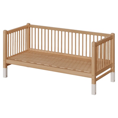 安居客婴儿榉木拼接床【无异味】