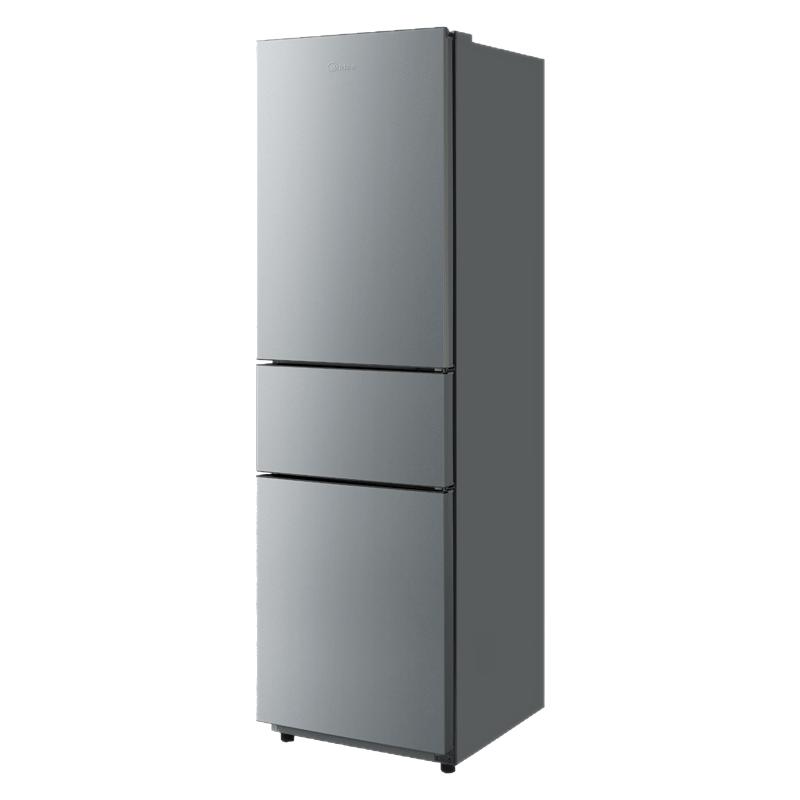 【新品】美的220L三开门冰箱节能省电家用小户型租房宿舍官方小型