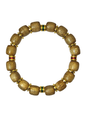 天然沉香古珠文玩手串女款