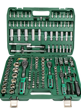 开拓汽修工具套装套筒扳手组合