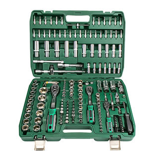 套筒棘轮扳手组合套装工具大全小大飞随车摩托车修理全套修车汽修