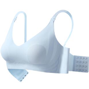 哺乳内衣防下垂收副乳产后喂奶薄款孕妇怀孕期专用孕妈文胸罩大码