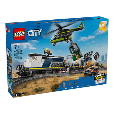 LEGO乐高60508警匪大追击列车益智拼搭积木模型玩具
