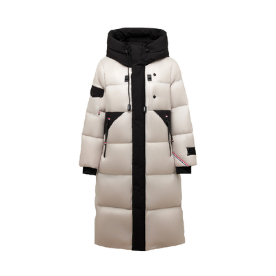 AIMISS90白鸭绒中长款羽绒服