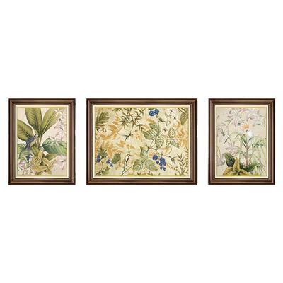 【小红书同款】美式复古三联画