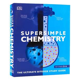 DK化学研究指南 英文原版 SuperSimple Chemistry 儿童英语科普百科读物 青少年课外插画读物化学小实验科学指南 彩图大开本
