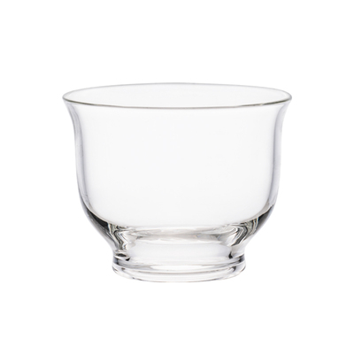 耐冷耐热手冲品鉴杯人工吹制通透