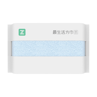 最生活方巾新疆纯棉洗脸家用全棉吸水不易掉毛婴童柔软抗菌小毛巾