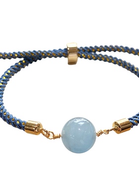 进口米兰绳天然水晶手链