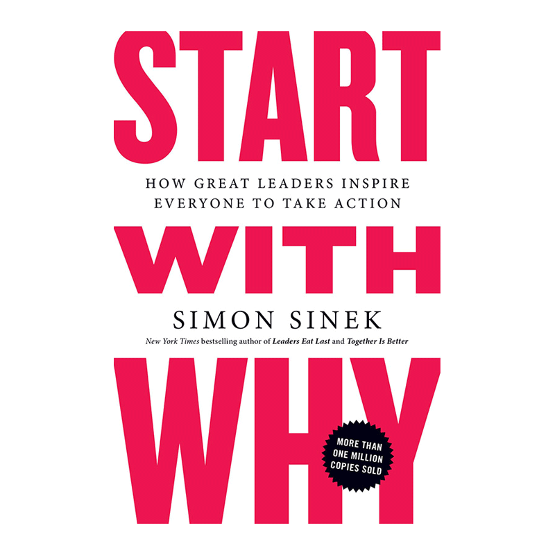 从询问开始 英文 Start With Why 经管小说书籍 纯全英文版正版原著进口原版英语书籍