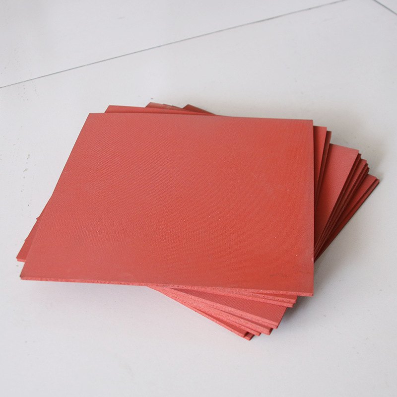 直销红色海绵硅橡胶发泡板耐高温耐油硅胶发泡密封垫