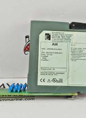EUROTHERM AI4 2500M/AI4UNIV ANALOG INPUT MODULE (FAST SHIP B