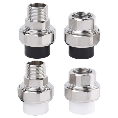 不锈钢内外丝活接头3/41/21寸