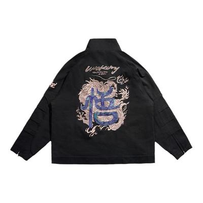 WOOKONG秋季赤龙刺绣夹克