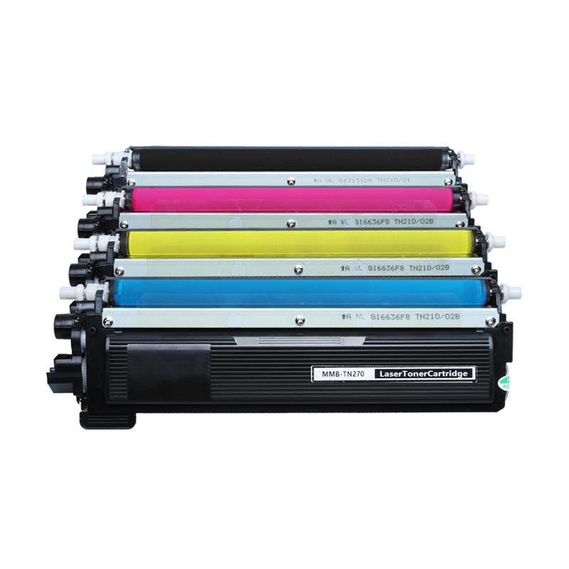 思江南适用兄弟HL-3040cn粉盒3070cw彩色打印机tn270墨粉盒dcp-9010cn硒鼓mfc-9120cn 9320cw墨盒 墨粉