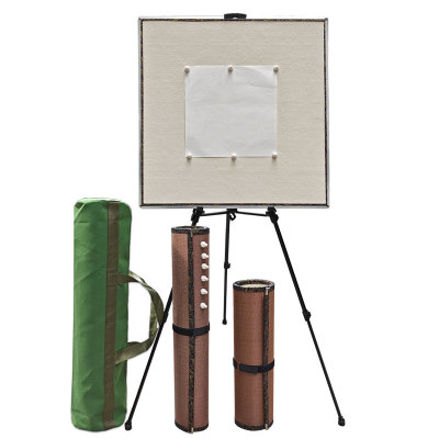 可卷曲国画磁性毛毡画板写生套装