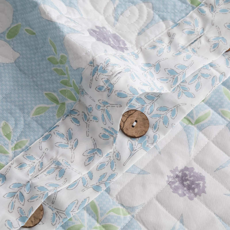 全棉夹棉被套单件加厚绗缝加棉单双人两用夏被式被罩1.5m2米2.2m