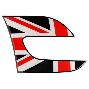 适用宝马mini叶子板装饰贴滴胶迷你cooper F56/55转向灯改装贴纸