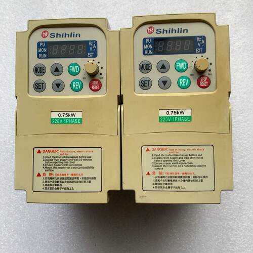 询价-士林变频器SS-021-0.75KD，220V0.75Kw，