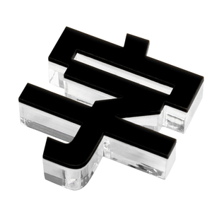 亚克力字水晶字定制公司背景墙logo广告字发光字体招牌定做