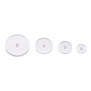 防增生小飞碟透明小耳钉养耳洞耳圈耳塞隐形清洁消炎耳夹耳骨树脂