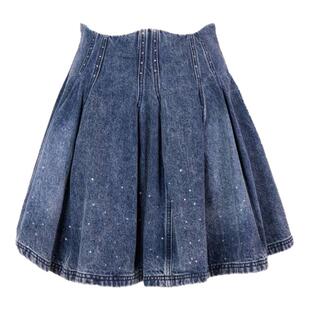 【尖货直降】M STAR春夏新款高腰牛仔半身裙短裙女士爆款显瘦裙子