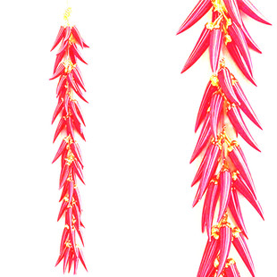 商城开业 新居入迁喜庆婚庆 大红丝线鞭炮串客厅装饰挂件红红火火