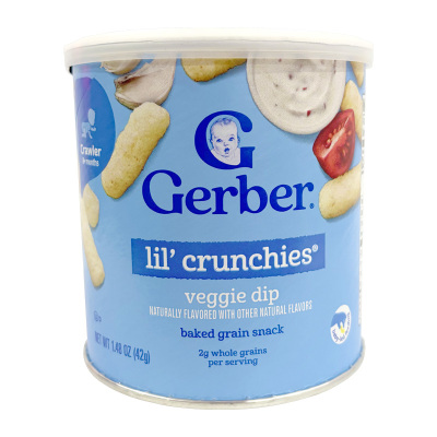 嘉宝泡美国个月Gerber芙条蔬菜