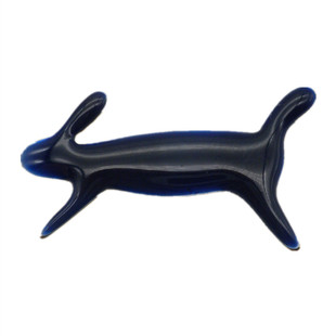 日本新款植物花卉皆川新作卡通兔子珐琅滴釉胸针胸花服装帽子配饰