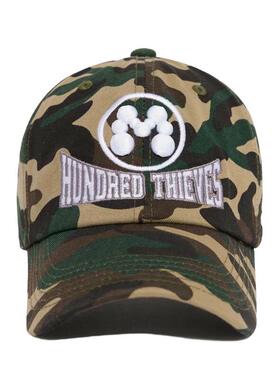 100 Thieves Momotoys + 100T联名迷彩棒球帽1TA002026MT26158