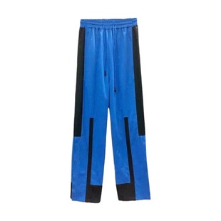 华晨宇同款裤子男2022新款周边应援直筒运动裤宽松休闲松紧腰长裤