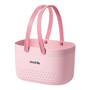 浴筐篮子洗澡提篮手提浴室大容量沐浴塑料卫生间洗漱洗浴用品收纳