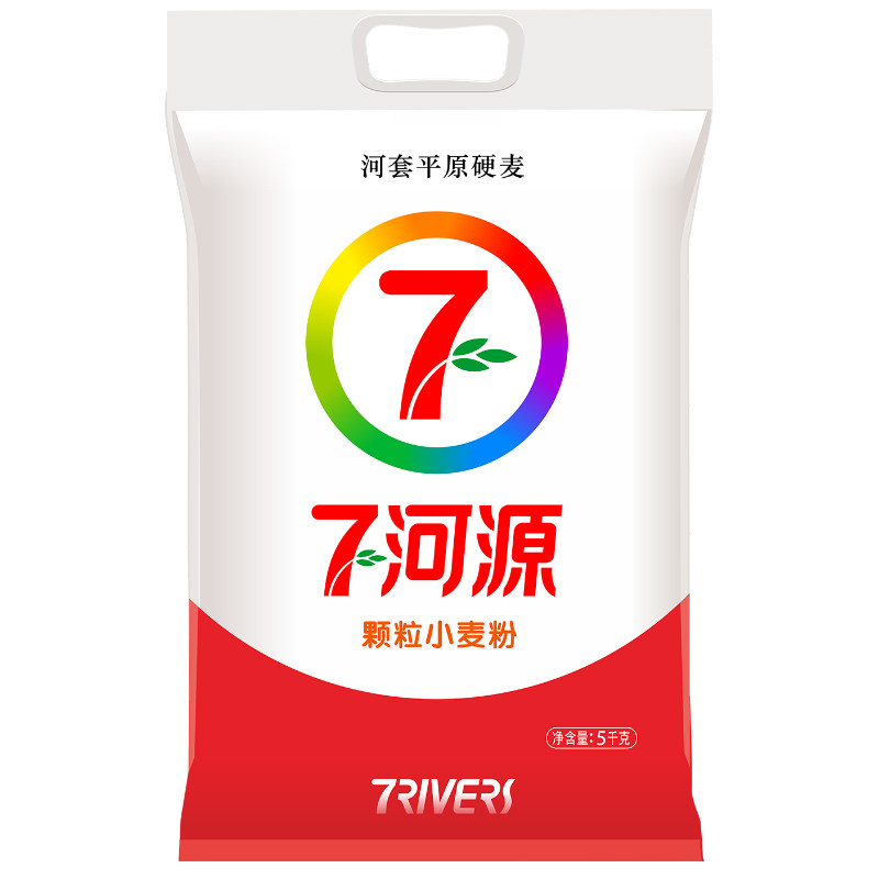 七河源麦芯雪花颗粒小麦粉5kg