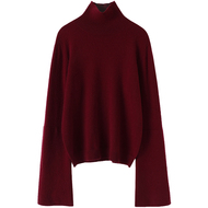 启超高端100%纯山羊绒衫