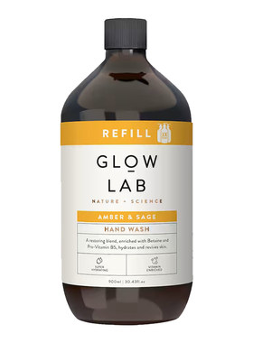 [替换装900ml] Glowlab新西兰香氛洗手液滋润抑菌留香 部分临期