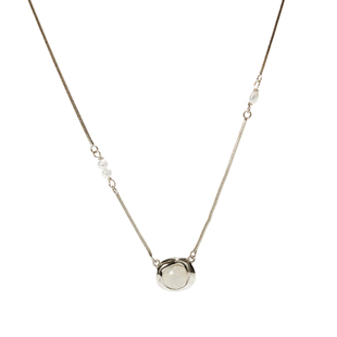 【限时四折秒杀】SOFT ROOM母贝月光石项链简约高级感锁骨链