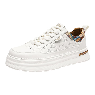 海澜之家男鞋2026新款春秋冬季增高小白鞋男士运动休闲板鞋子潮鞋