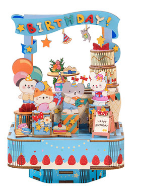 猫的天空之城diy八音盒生日快乐