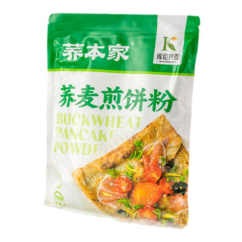 荞本家无麸质荞麦煎饼粉纯荞麦面特色米/面粉/杂粮