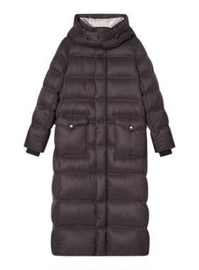PSALTER诗篇美拉德连帽加厚长款羽绒服女2025冬款
