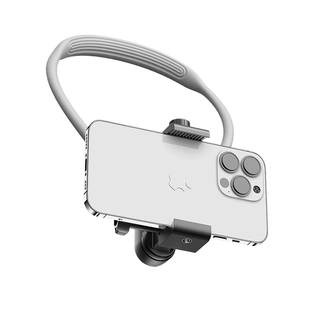 【磁吸防抖】马达微森磁吸手机挂脖支架第一人称视角拍摄设备胸前手机固定户外直播钓鱼骑行vlog视频防抖磁吸